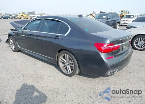 2019 BMW 740I xDrive from USA, damaged, VIN WBA7E4C51KGV28667